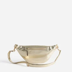 Sac-banane TEXTO or métallisé