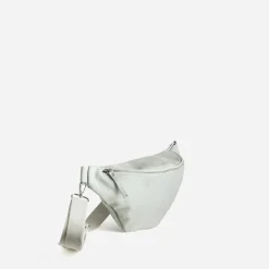 Sac-banane TEXTO vert d'eau textile