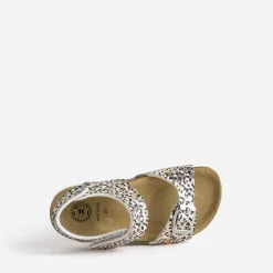 Sandale anatomique BUGGY motif léopard