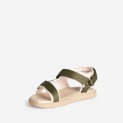 Sandale BUGGY kaki à scratchs