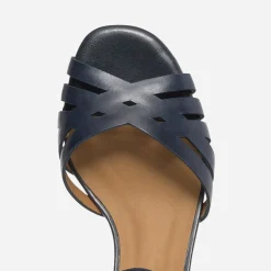 Sandale ERAM FLEX bleu marine en cuir