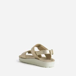 Sandale GEOX dorée à scratchs