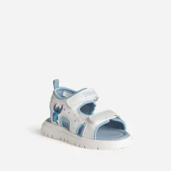 Sandale LILO & STITCH blanche et bleue