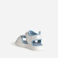 Sandale LILO & STITCH blanche et bleue