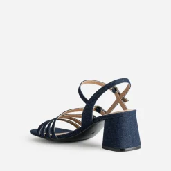 Sandale marine en jean