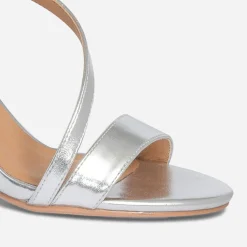 Sandale TEXTO argent à talon fin