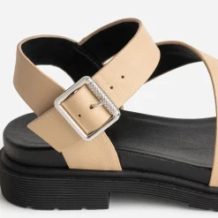 Sandale TEXTO beige brides fantaisie