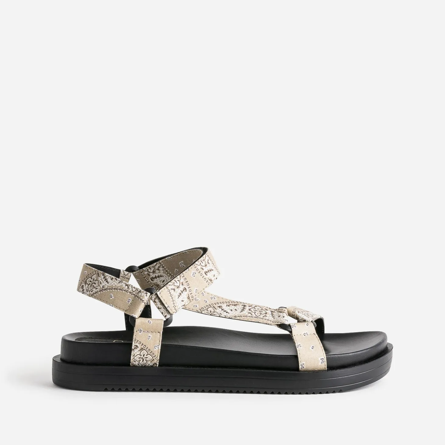 Sandale TEXTO brides imprimé bandana
