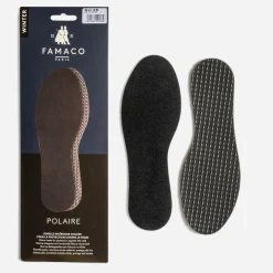 Semelles FAMACO noires contre le froid