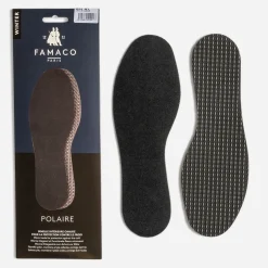 Semelles FAMACO noires contre le froid