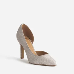 Stiletto TEXTO beige pailleté