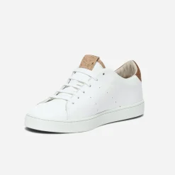 Tennis 1927 blanche homme en cuir éco-conçu (40 au 42)