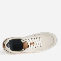 Tennis beige chiné en toile