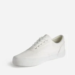 Tennis blanche en toile