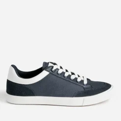 Tennis bleu marine en toile