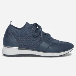 Tennis bleu marine tricotée