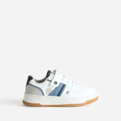 Tennis BUGGY blanche, bleue, grise