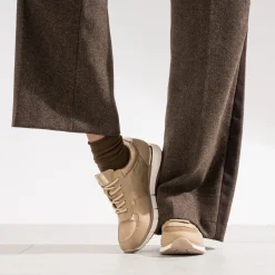 Tennis camel et dorée bi-matière