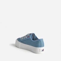 Tennis CHIPIE bleue en toile à plateforme