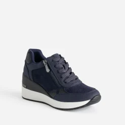 Tennis compensée bleu marine