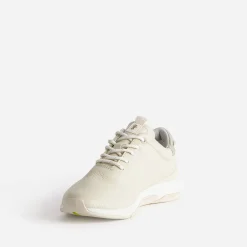 Tennis compensée TBS beige cuir