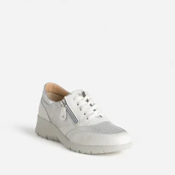 Tennis FRANCE ARNO blanche cuir