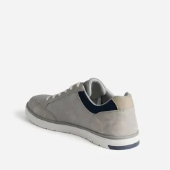 Tennis grise et bleu marine