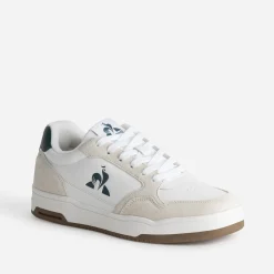 Tennis LE COQ SPORTIF blanche, beige et verte