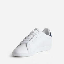 Tennis LE COQ SPORTIF blanche logo tricolore brodé