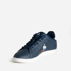 Tennis LE COQ SPORTIF marine cuir