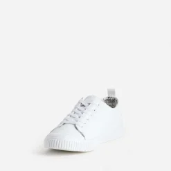 Tennis LE TEMPS DES CERISES blanche en toile