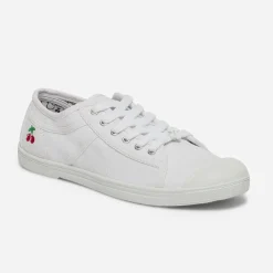 Tennis LE TEMPS DES CERISES blanche en toile