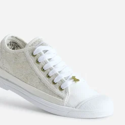 Tennis LE TEMPS DES CERISES écru et or