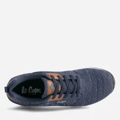 Tennis LEE COOPER marine chiné en mesh