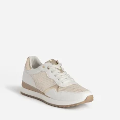 Tennis MARCO TOZZI blanche et dorée