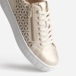 Tennis MARCO TOZZI dorée motifs ajourés