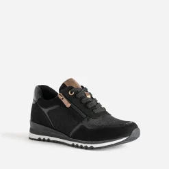 Tennis MARCO TOZZI noire pailletée