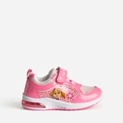 Tennis PAT PATROUILLE rose verni semelle lumineuse