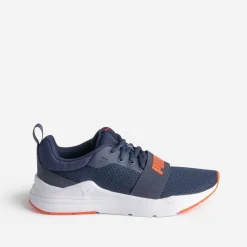 Tennis PUMA marine en mesh