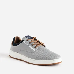 Tennis REDSKINS gris chiné toile