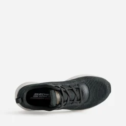 Tennis SKECHERS noire mesh pailleté