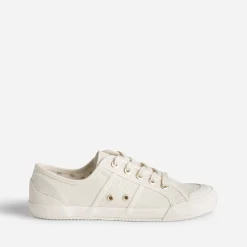 Tennis TBS beige chiné en toile