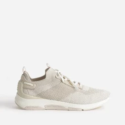 Tennis TBS beige effet tricoté