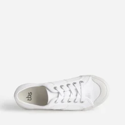 Tennis TBS blanche en toile