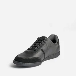 Tennis TBS grise en cuir