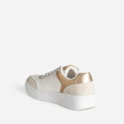 Tennis TEXTO blanc, gris, beige