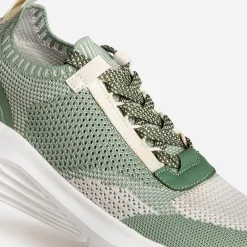 Tennis TEXTO verte mesh tricoté