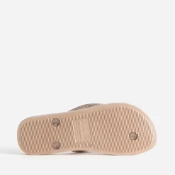 Tong IPANEMA rose à brides pailletées