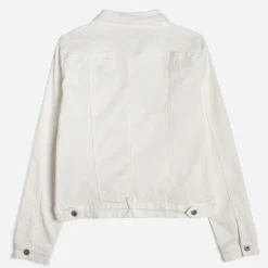 Veste TEXTO blanche en jean